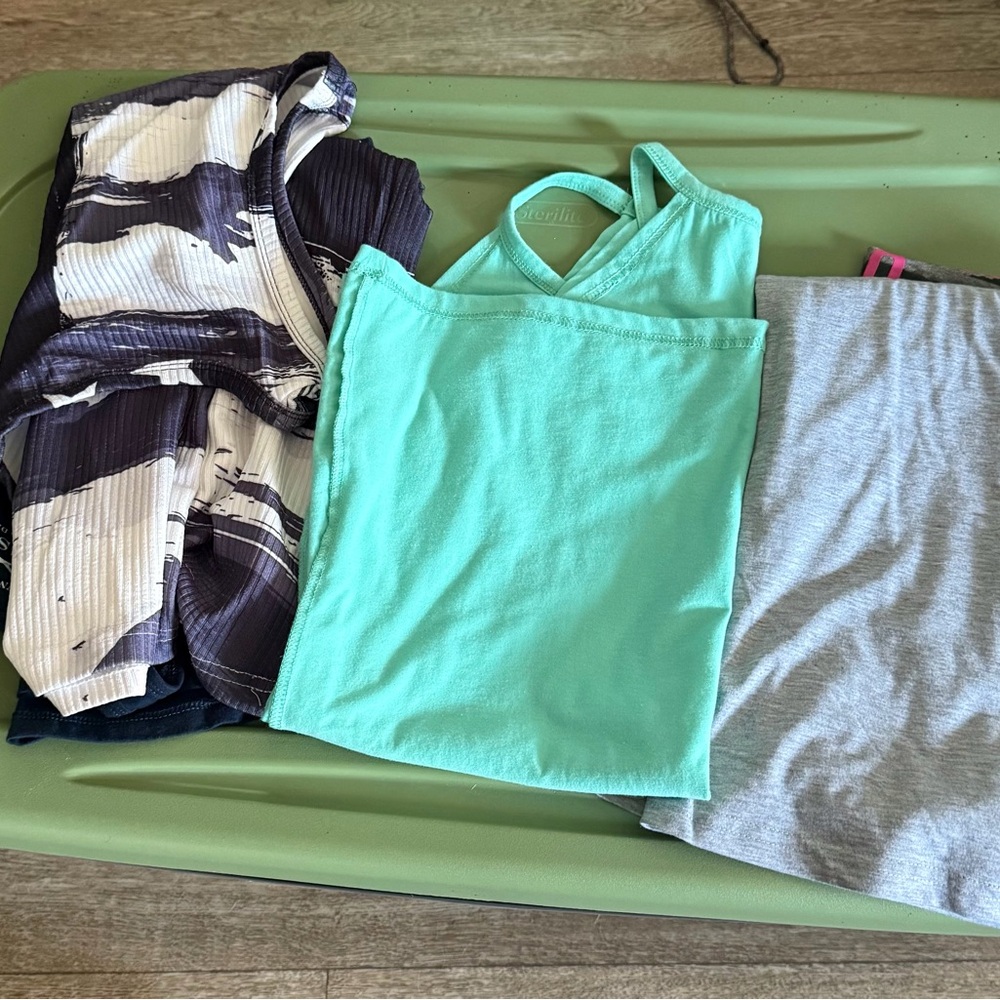 Striped and Solid Tank Tops Bundle